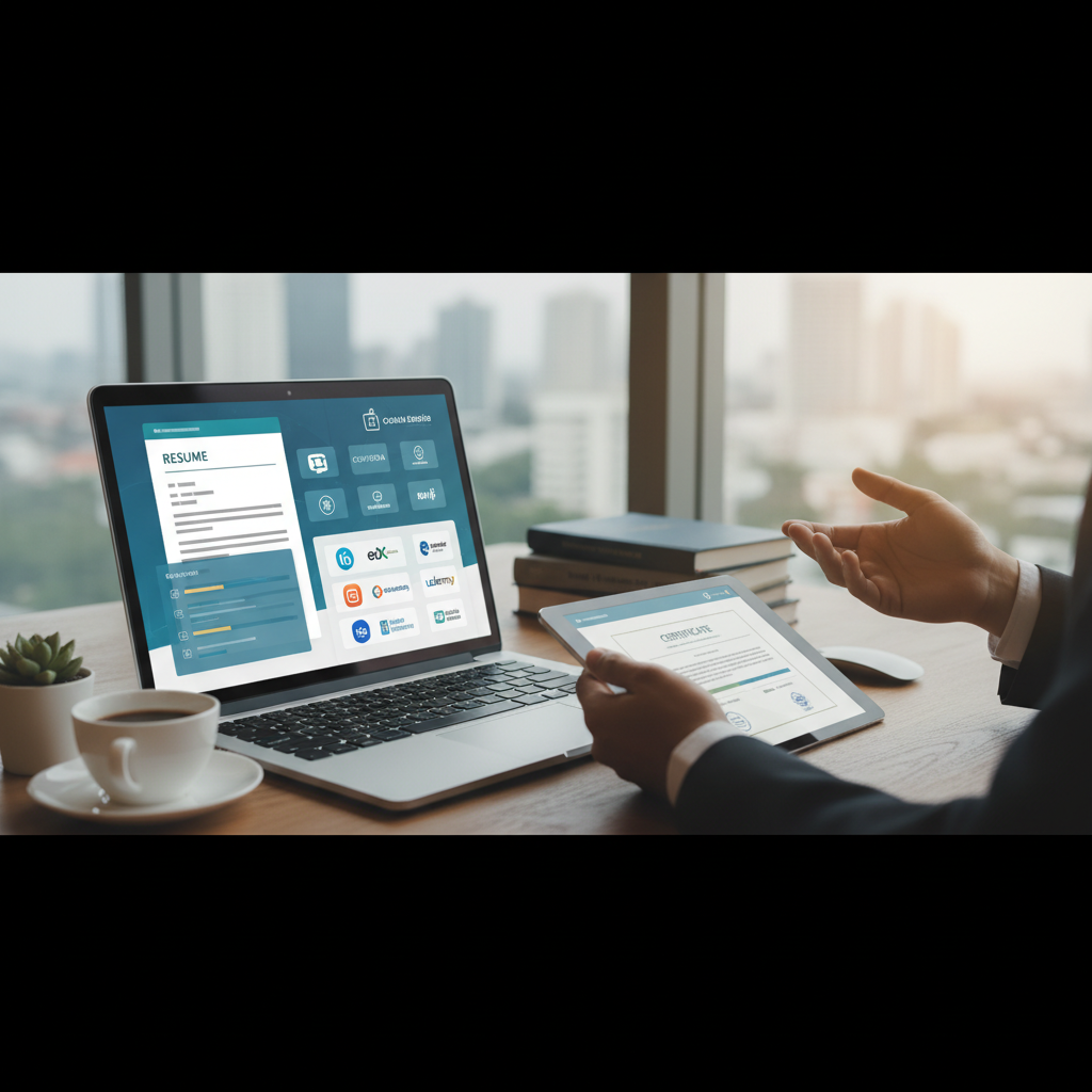Enhancing Your Resume with Online Courses: What Employers Look For