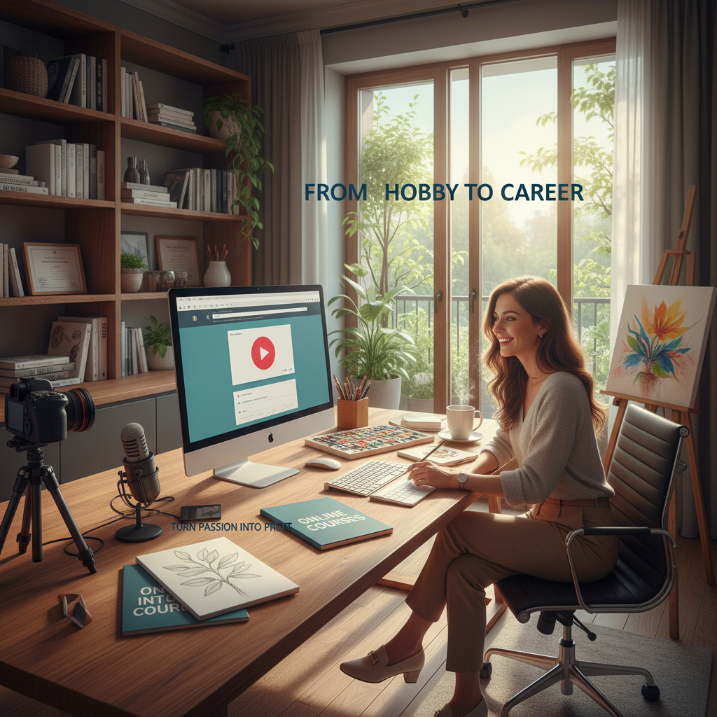 From Hobby to Career: Turn Passion into Profit with Online Courses