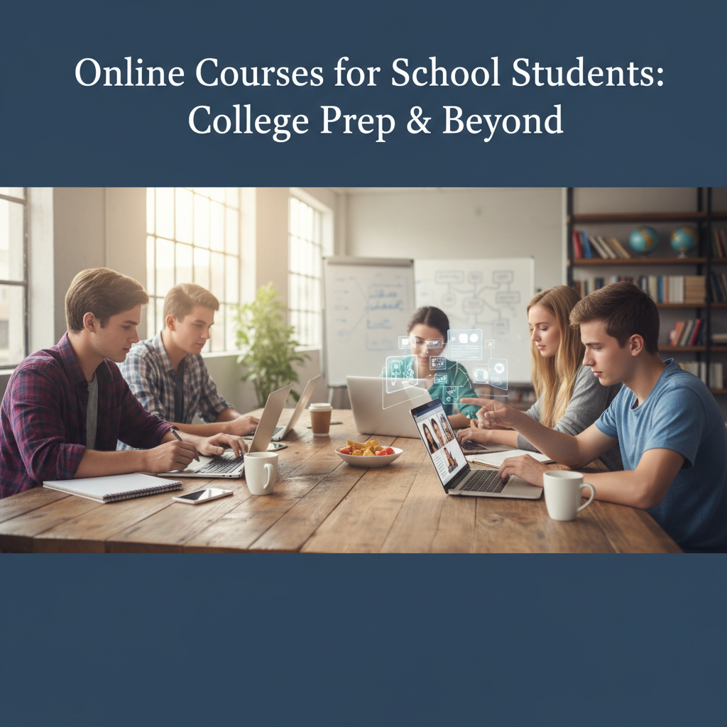 Online Courses for High School Students: College Prep & Beyond