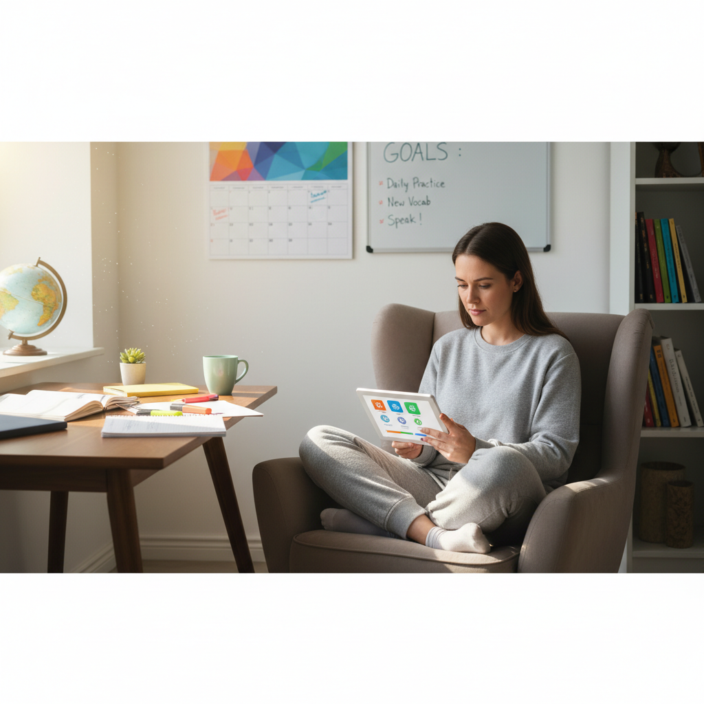 Stay Motivated: Learning a New Language Online Effectively