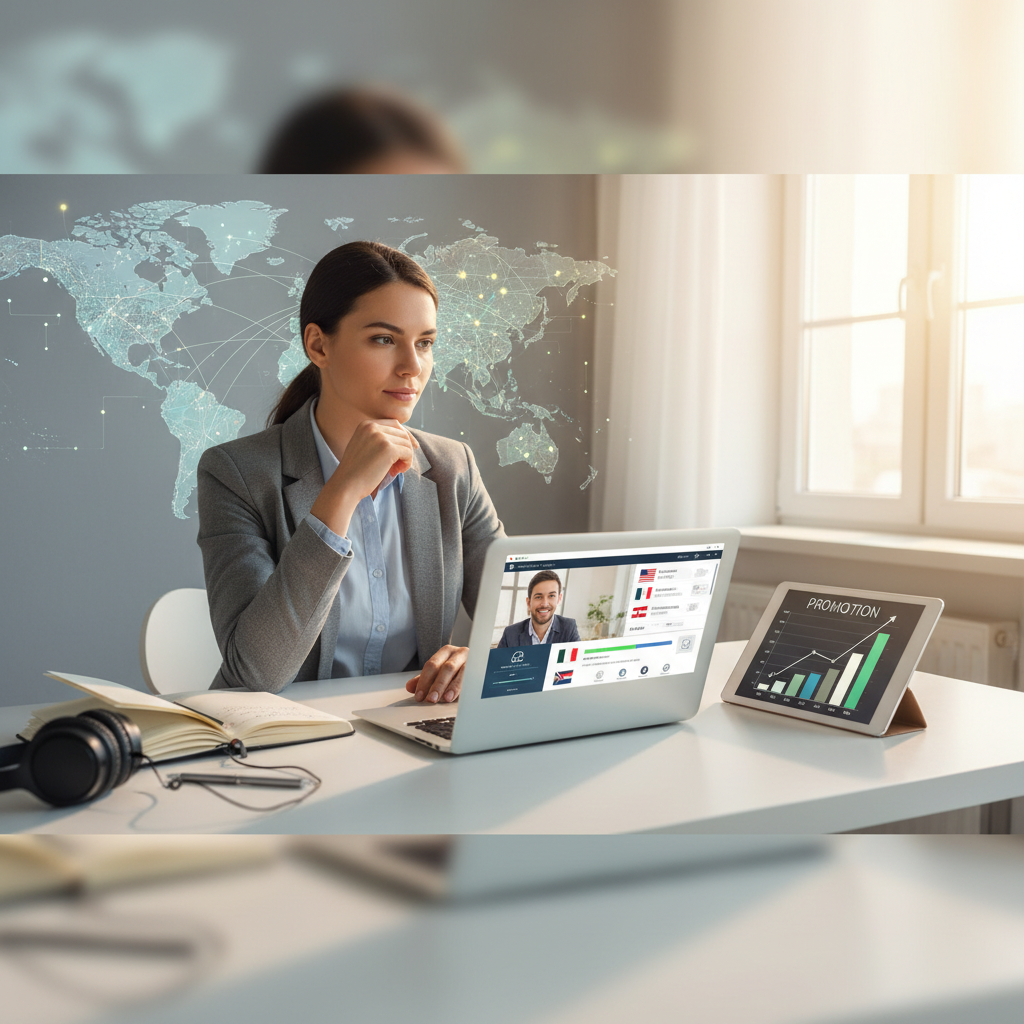 Learning a New Language Online for Career Advancement